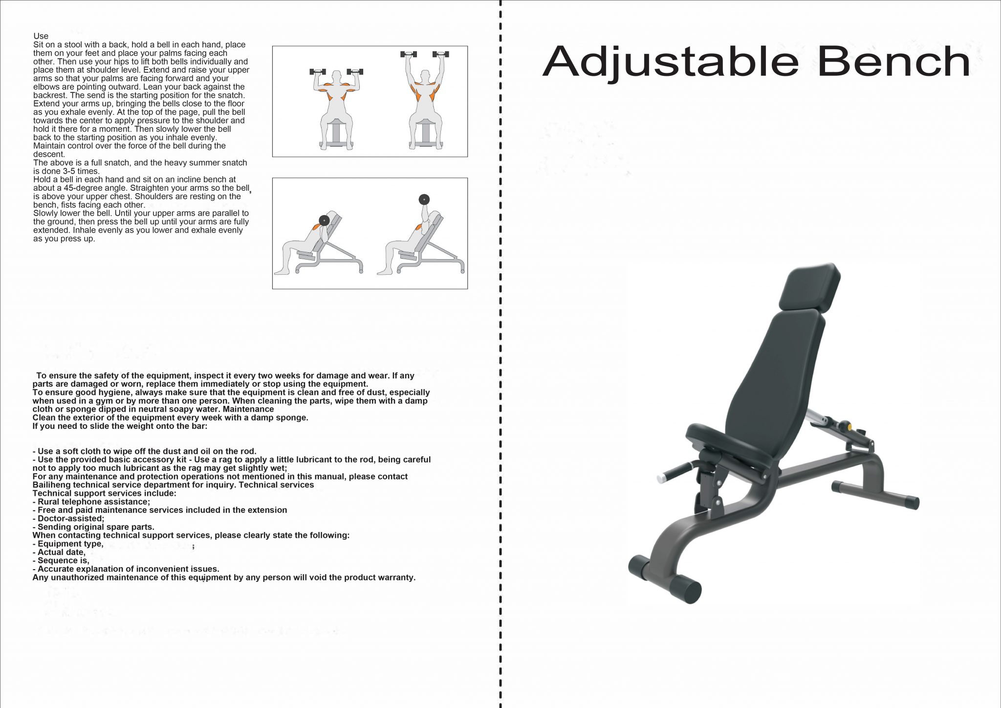 Adjustable Bench - Promo Pulse